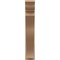 Ekena Millwork 8-in W x 42-in D x 42-in H Funston Trad Rough Cedar Woodgrain TimberThane Outlooker, Primed Tan OUTUR080X42X42FST04RCPR - alternate 3